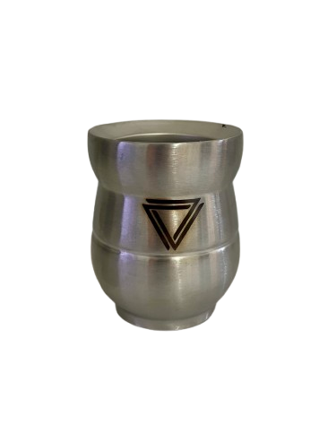 Cuia triangulo Inox para Tereré 250ml
