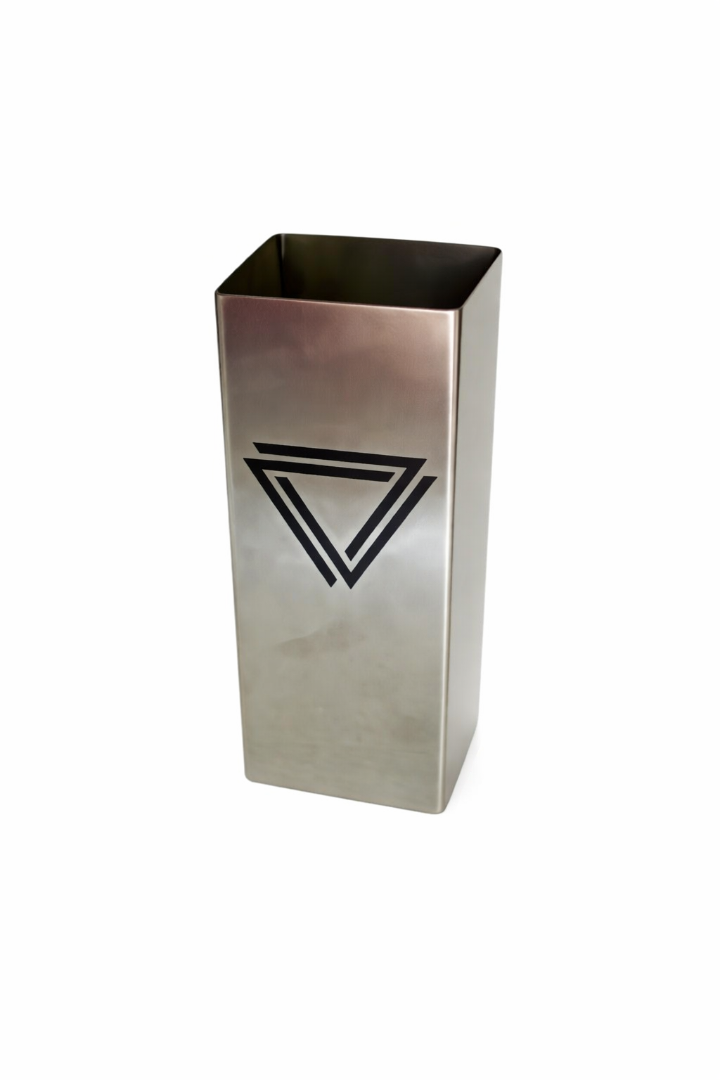 Copo Cuia Quadrado Inox triangulo 250ml