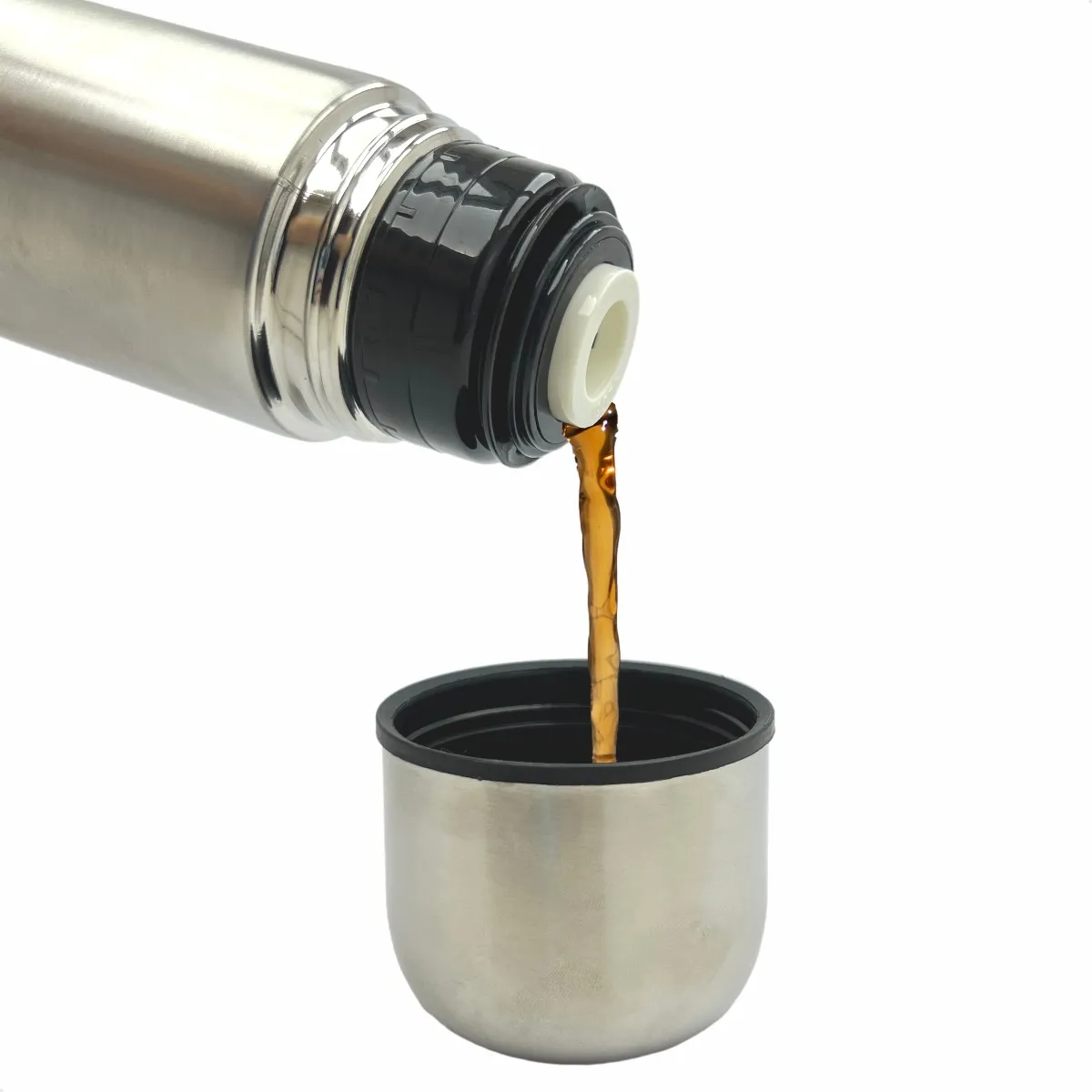 Garrafa Térmica Triangulo quente e frio inox 500ml - Imagem 4