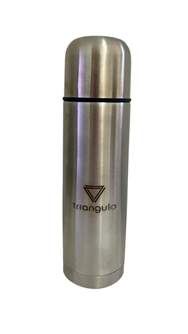 Garrafa Térmica Triangulo quente e frio inox 500ml
