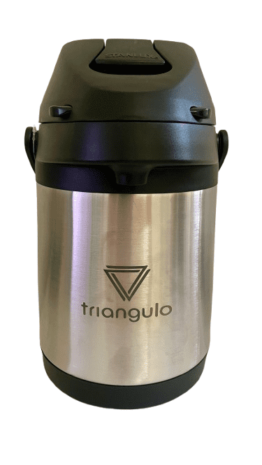 Garrafa Térmica Triangulo - Inox 2,5L